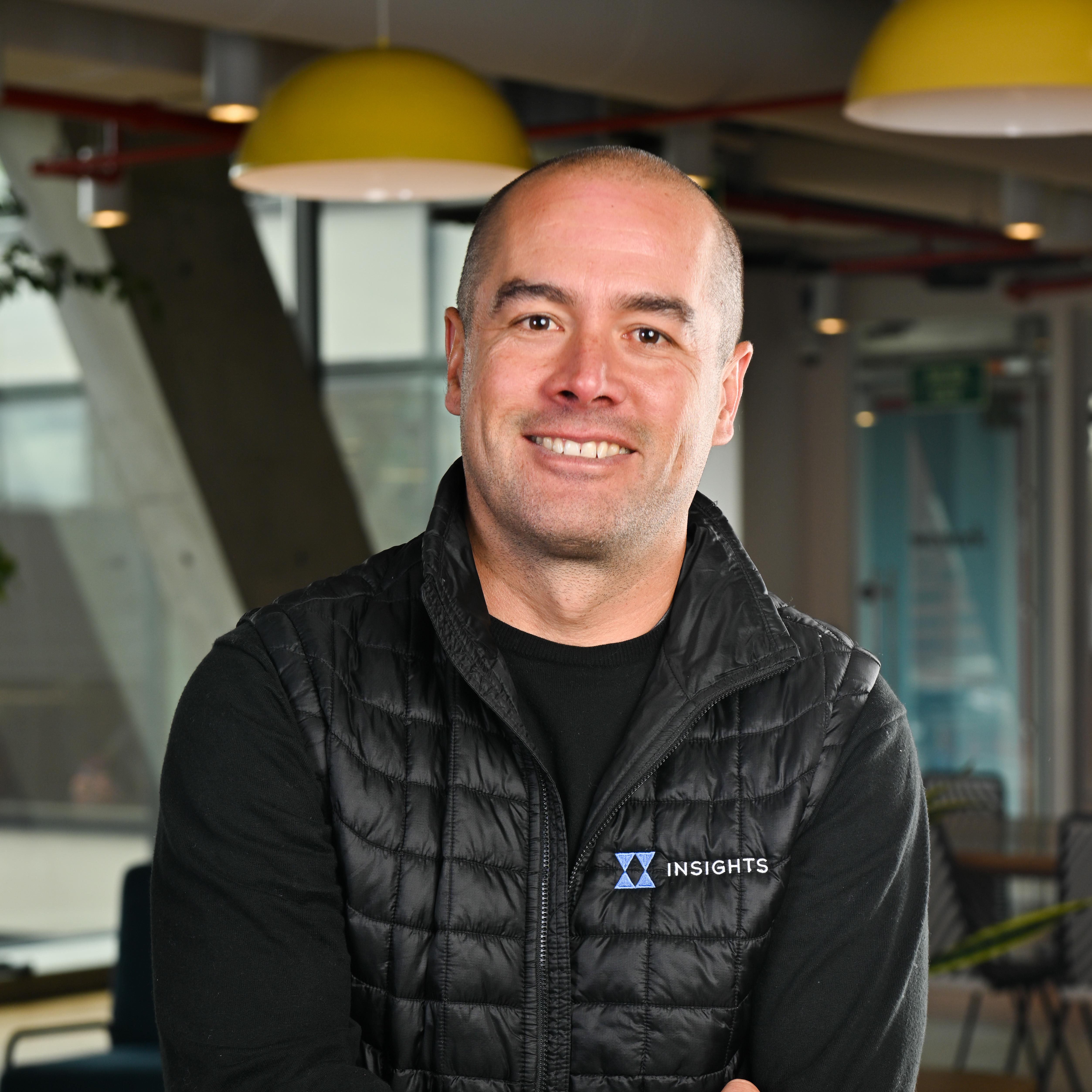 Fotografía de Andrés Villaquirán, Fundador de Insights